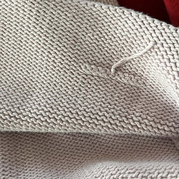 Woman’s Cotton Eddie Bauer Sweater , light pink/mauve color - Picture 4 of 7